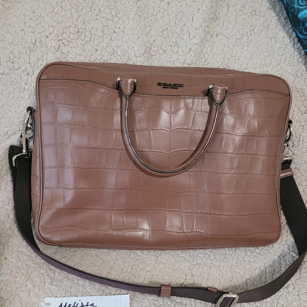 Coach Beckett slim briefcase